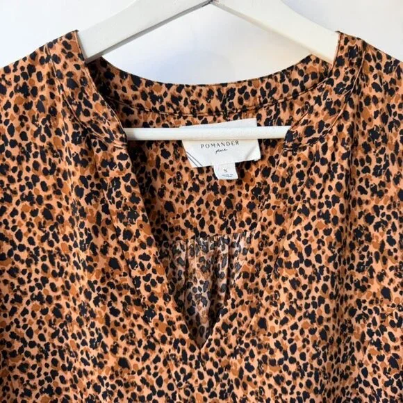 Pomander Place Leopard Kenzo Dress Leopard Print Size S - Picture 4 of 10
